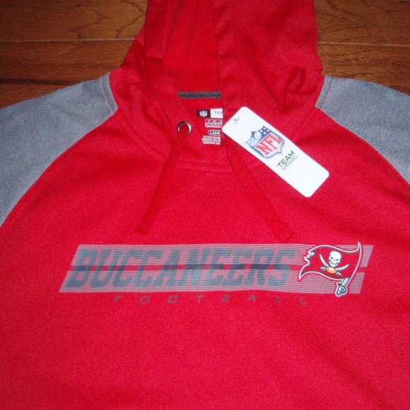 Tampa Bay Buccaneers NFL TA TX3 Warm Red Hoodie Sweatshirt - Picture 2 of 6
